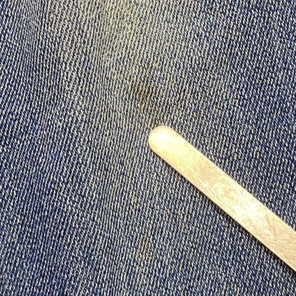 Levi Strauss Jeans Sz 32 Mens Blue Grunge Distressed Skater Straight Leg Vintage